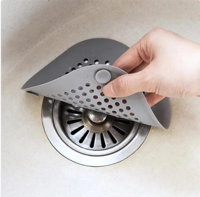 Silicone Sink & Shower Drain Catcher