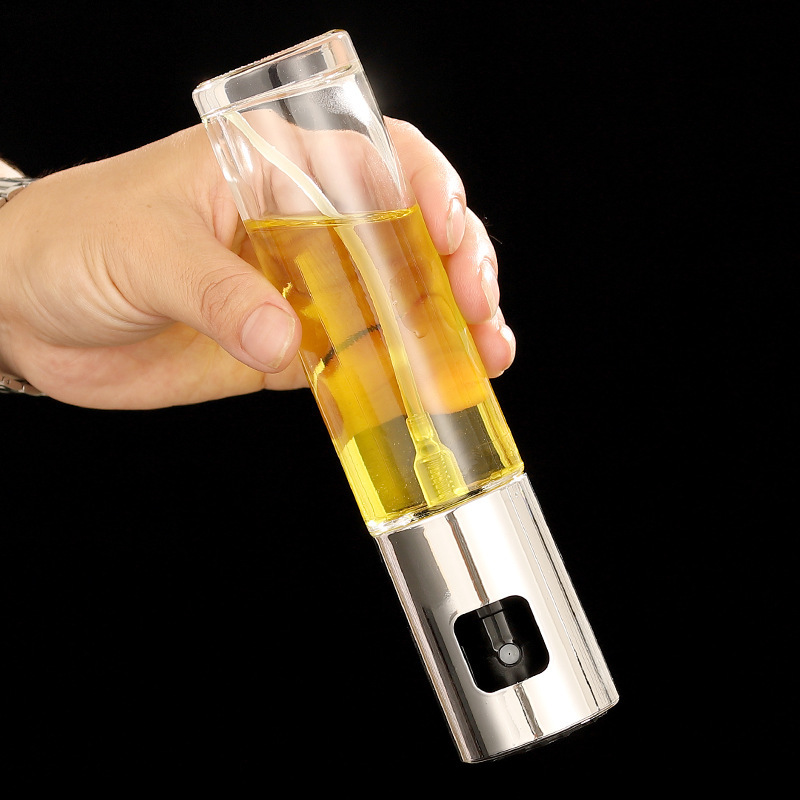 Press-Type Oil Dispenser Bottle